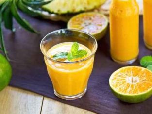 koktajl ananasowo-pomarańczowy