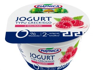 jogurt typu greckiego malinowy